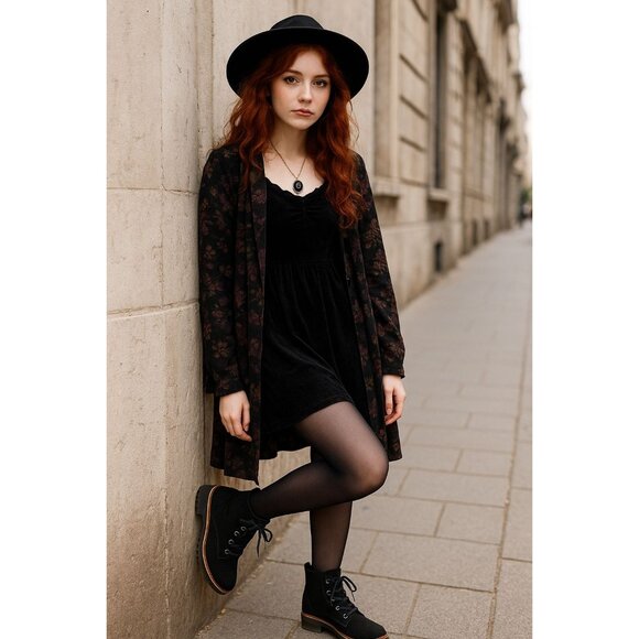 Kensie 9 Boots Kasha Combat Lace Up Zip Vegan Suede Chunky Lug Platform Shoes - Picture 6 of 16